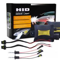 ชุดแปลงไฟซีนอน HID H7 55W 6000K พร้อมโคมไฟระบายไอเสียได้สูงบัลลาสต์แบบบางสีขาว