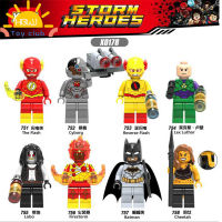 HowarBess ซุปเปอร์ฮีโร่การ์ตูน DC Minifigures เข้ากันได้แบทแมนซูเปอร์แมนแฟลชโคมไฟสีเขียวจัสติซลีกของเล่นบล็อกตัวต่อ