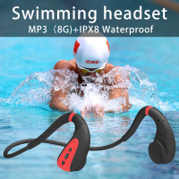 Wireless Bluetooth 5.0 Earphones Outdoor Bone Conduction Headset Swimming Painless and Waterproof Suitable for Xiaomi