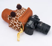 ใหม่กระเป๋ากล้องหัวหมูกระเป๋าสำหรับ DSLR SLR กระเป๋ากล้องสำหรับ NIKON CANON ซัมซุงฟูจิ PENTAX OLYMPUS 001109