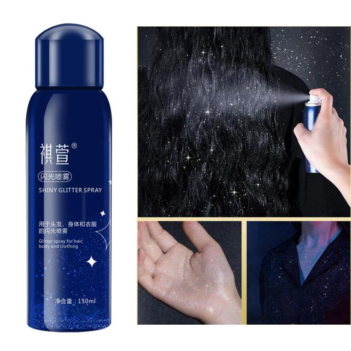 Shiny Glitter Spray, Body Glitter Spray, Hair Glitter Spray