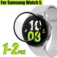 3D Curved Edge Screen protector Film For Samsung galaxy Watch 5 Pro 4 Active 2 40mm 44 45mm Protective Full Cover Film Not Glass Screen Protectors