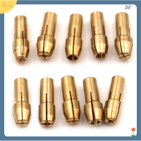 [rBIL] 10pcs brass Drill Chuck COLLET Bits 0.5-3.2mm 4.8mm Shank สำหรับเครื่องมือหมุน