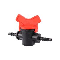 Straight Two-Way Ball Valve Pipe Valve 1/4 Inch Garden Valve Garden Water Pipe Valve Irrigation Water Pipe Fittings Connector