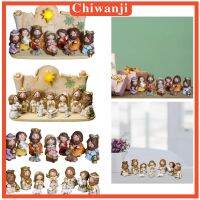 [Chiwanji] Holy Nativity เครื่องประดับตกแต่งโต๊ะ ของขวัญคริสต์มาส