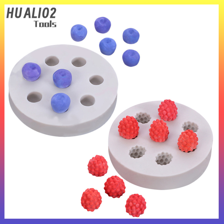 แม่พิมพ์ซิลิโคน-huali02แม่พิมพ์3d-ตกแต่งเค้กราสเบอร์รี่บลูเบอร์รี่บลูเบอร์รี่อุปกรณ์ทำขนม