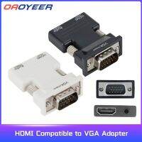 ❐✽❐ VGA Male to HDMI-compatible Female Converter with Audio Cables 480P/720P/1080P for PS3/4 HDTV Monitor Projector PC Laptop TV-Box