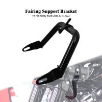 Motorcycle Black Fairing Support Bracket Chopped Engine Guard For Harley Touring Road Glide FLTRX Special FLTRXS FLTRUSE 2015-Up