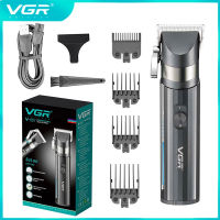 VGR 687 Professional Hair Trimmer Clipper สำหรับผู้ชายชาร์จตัดผมไร้สายตัดผม T เครื่องจัดแต่งทรงผม Beard Trimmer