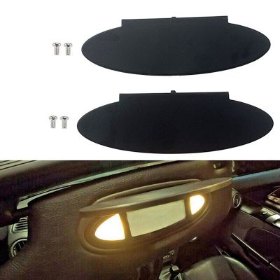 99670142102 Car Sunvisor Vanity Mirror Cover for Porsche Boxster Cayman 911 996 997 986 987 Sunshade Mirror Plate