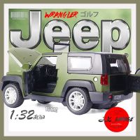 [พร้อมส่ง?] โมเดลรถเหล็ก JEEP 1:32 โมเดลรถยนต์ รถเหล็ก ของขวัญ แฟน  ของเล่น