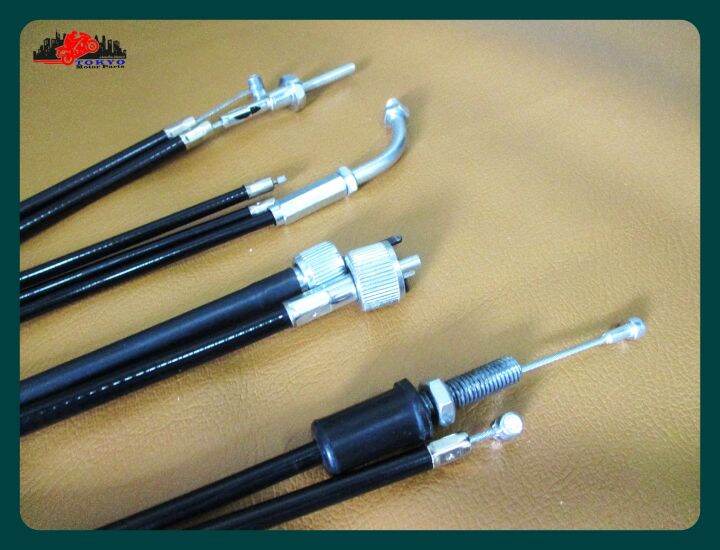 suzuki-k125-cable-set-front-brake-amp-clutch-amp-throttle-set-high-quality-ชุดสายเซ็ท-เบรคหน้า-125-ซม-สายคลัช-116-ซม-สายเร่งชุด-122-ซม