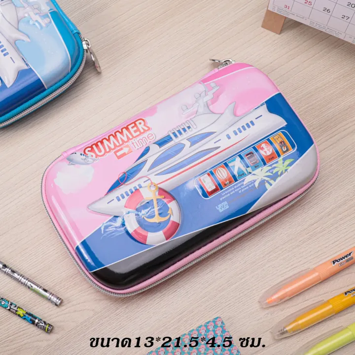 พร้อมส่งกล่องดินสอ-กระเป๋าดินสอลายนูน-3d-งานเทียบsmiggle-งานเทียบสมิกเกิ้ล