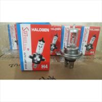 หลอดไฟหน้าใหญ่หลอดฮาโลเจน H4 12V 60/55W Stanlee Star 6115