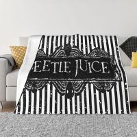 （in stock）Beetlejuice Tim Burton  Film Blanket Soft Wool Spring m Flannel Blanket Sofa Bed Blanket（Can send pictures for customization）