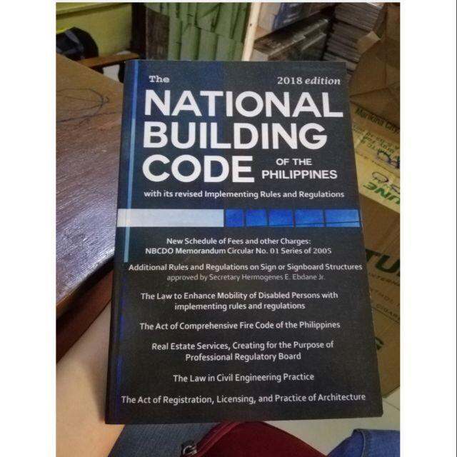 BOOKS National Building Code of the Philippines 2018 Lazada PH