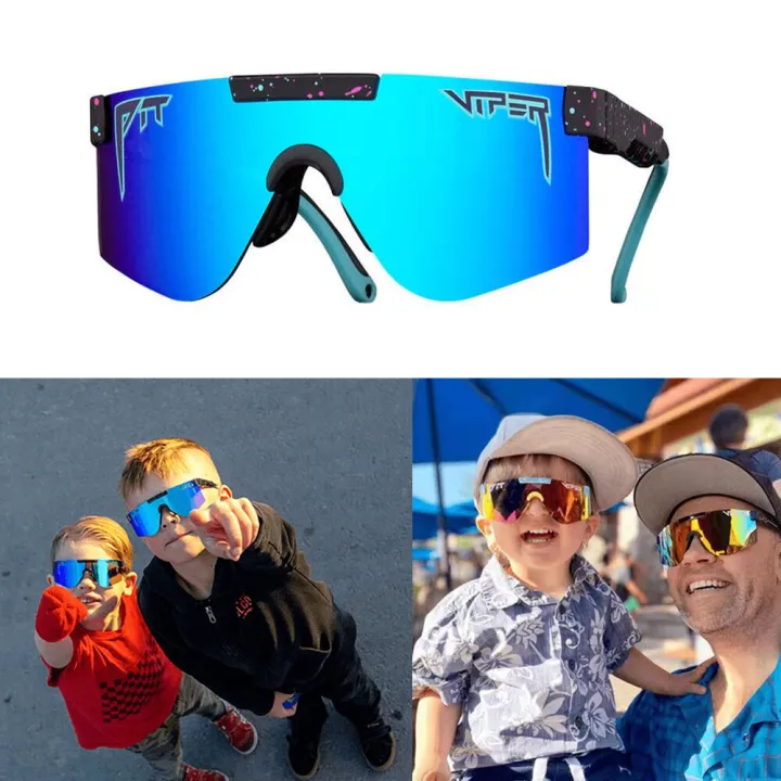 2022 NEW Luxury BRAND Kids Pit Viper XS Sunglasses Polarized Children