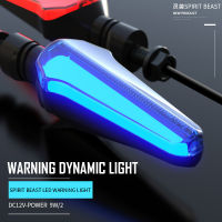 Motorcycle turn signal mobile accessories decorative LED indicator 12V motorbike super bright lights waterproof spirit beast