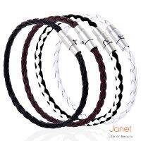 Men Women Korean Version Simple Hand- Leather Rope-Shaped celet JT