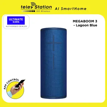 Ultimate Ears Singapore  Ultimate Ears MEGABOOM 3 Wireless Speaker (Lagoon  Blue)