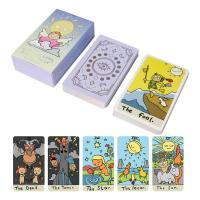 Tarot Cards The Really Badly Drawn Oracle Cards 80pcs Divination Cards with Natural Elements for Seasoned Readers Beginners for sale