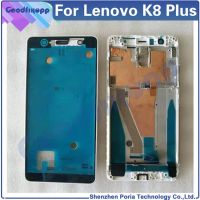 สำหรับ K8บวกกรอบด้านหน้าฝาหลังฝาครอบเคสด้านหลังกรอบกลางฝาหลังสำหรับ K8plus Lenovo