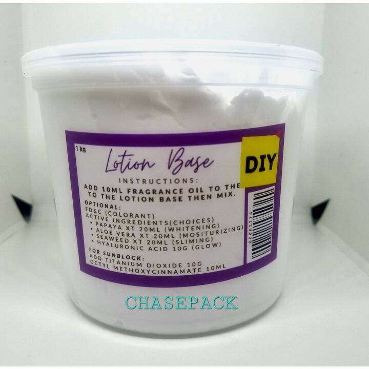 1 Kilo Virgin Coconut Oil Base Lotion Body Lotion VCO lotion DIY Lotion Lazada PH