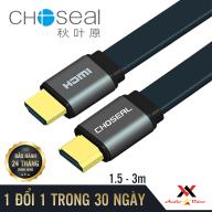 Dây Cáp HDMI Choseal 2.0 4K Loại Dẹt 1.5m dành cho Tivi máy tinh 3D 4k Máy thumbnail