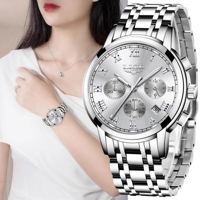 LIGE New Fashion Women Watch Top Brand Luxury Creative Watch Ladies Waterproof Quartz Date WristWatch Relogio Feminino +Box