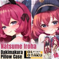 NATSUME Iroha Dakimakura Blue Archives เกมกอดเซ็กซี่ทั้งตัวปลอกหมอนหมอนครอบคลุมหมอนตกแต่งบ้านชุดเครื่องนอน Otaku