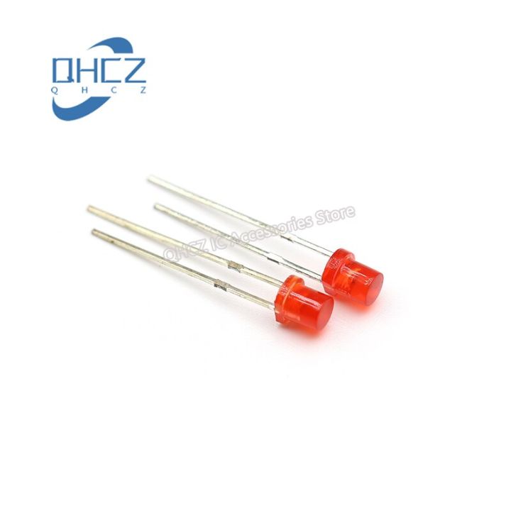 100pcs-3mm-red-light-led-light-emitting-diode-flat-head-lamp-beads-super-bright-astigmatism-4mm-height-electrical-circuitry-parts
