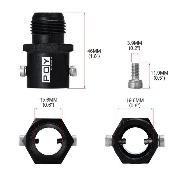 อะแดปเตอร์ลมหายใจการติดตั้ง-an10ช่องระบายฝาครอบวาล์ว19มม-k-swap-สำหรับ-rsx-tsx-ฮอนด้าซีวิคแอคคิวร่า-k20อลูมิเนียม-k24กระป๋องจับน้ำมัน