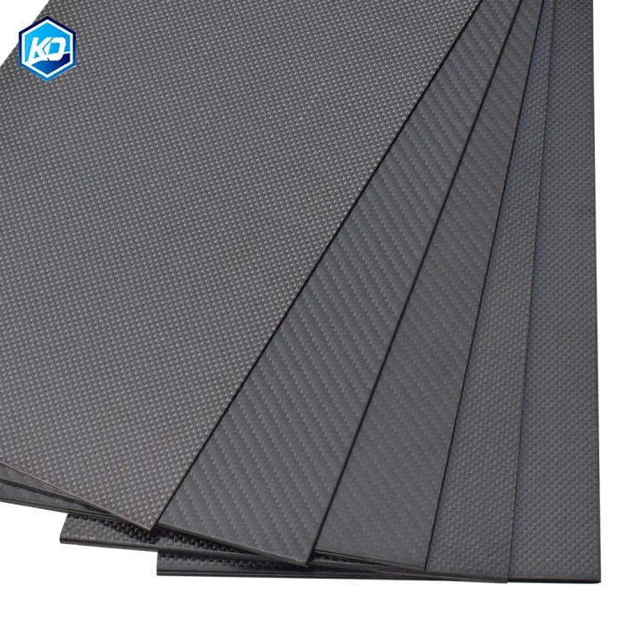 Carbon Rock Board For Walls 75X125MM CARBON FIBER Plate Panel Sheets 0.5/1/1.5/2/3mm Thickness DIY Rigid Plastic Sheet