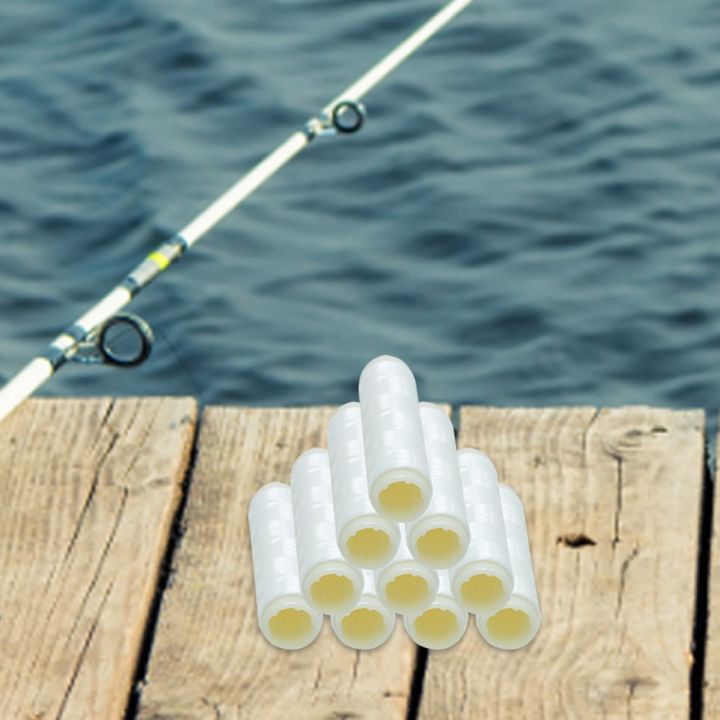 10ชิ้นสายเอ็นตกปลาแบบยืดหยุ่นเครื่องมือเกียร์200-100เมตรเส้นเหยื่อตกปลาที่มองไม่เห็นแรงดึงสูงไม่ต้องนอตอุปกรณ์เสริมที่จำเป็น