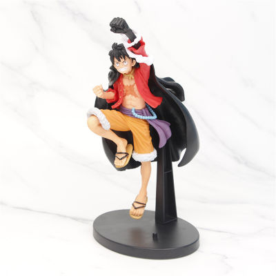 Creative One Piece Monkey.D.Luffy Statue Model Toy Portable and Lightweight Ornaments for Living Room Desktop Decoration