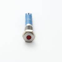 ELEWIND 6MM flat head metal Stainless steel Signal lamp indicator LED light 12-24V (PM06F-D/R/12-24V/S)