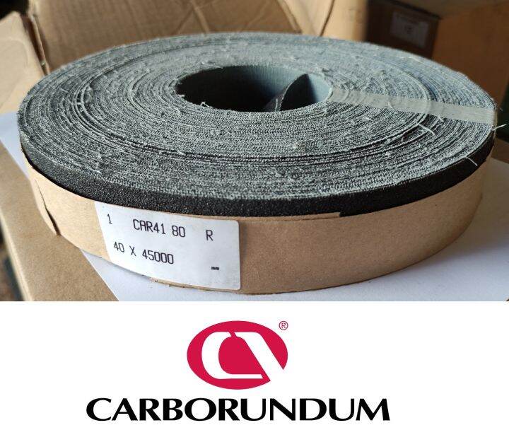 CARBORUNDUM 25MM x 45M GRIT 240 Abrasive Cloth Sanding Cloth Roll, Economy Roll Lazada Singapore