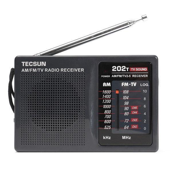 Radio Tecsun R-202T (Đen) 