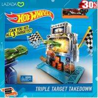 ..เหมาะเป็นของฝากของขวัญได้ Gift Kids Toy.. Hot Wheels Triple Target Takedown Track Set by Mattel With Fast ฮ็อทวีล ชุดรางแข่งยกระดับ โมเดลรถ พาหนะจำลอง ของเล่น [ Gift เกมฝึกสมอง..เสริมสร้าง ]..