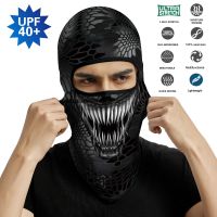 ♨◆ Venom Balcalava Mask Headband Cycling Bandana Scarf Edward Eddie Brock Neck Gaiter Army Tactcial Protective Face Mask Women Men