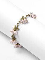 Cider Flower Decor Bracelet สร้อยข้อมือประดับดอกไม้ไซเดอร์