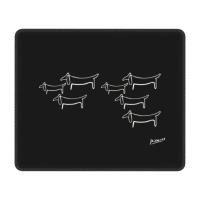 Pablo Picasso Line Art Dachshund Gaming Mouse Pad Non Slip Rubber Base  Mousepad Wild Wiener Dog Office Desk Computer Mat Pads