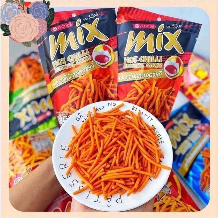 Snack Bim Bim Que Mix Vfoods Thái Lan 60g Nhiều Vị | Lazada.vn