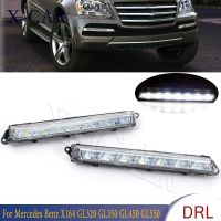 X-CAR สำหรับ Mercedes Benz X164 GL450 GL320 GL550โคมไฟไฟตัดหมอก DRL กันชนหน้า LED ไฟ A1649060351สำหรับวิ่งกลางวัน