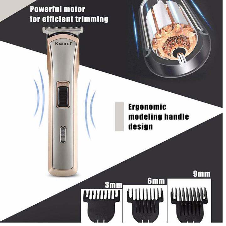 kemei-ปัตตาเลี่ยนไร้สาย-โกนหนวด-ตัดผม-รุ่น-km-418-รุ่น-ใช้แกะลายได้-ปัตตาเลี่ยนไฟฟ้า-แบบ-ชาร์จ-ไร้สาย-พร้อมอุปกรณ์เพื่อช่วยในการตัดและ-แต่งผม-ทั้งผู้ชาย-และ-ผู้หญิง