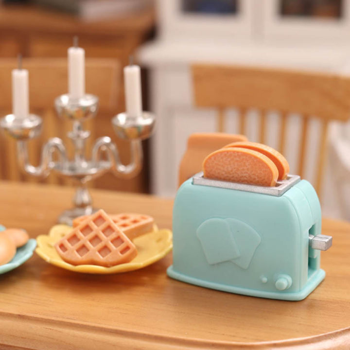 microgood-เครื่องปิ้งขนมปังตุ๊กตาจำลองแบบพกพาอัตราส่วน1-12-เครื่องทำขนมปังขนาดเล็กสำหรับเครื่องปิ้งขนมปังตุ๊กตาภูมิทัศน์ขนาดเล็ก