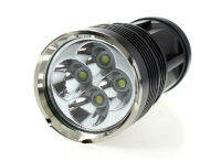 SKYRAY ไฟฉาย 4 ตา SKYRAY 4 x Cree XM-L2-T6 LED 6800Lm พร้อมที่ชาร์จถ่านและถ่านชาร์จ (1389)