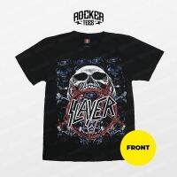 Ready Stock [0037]-Slayer-เสื้อยืดสีดำ legen ROCK band BEAD