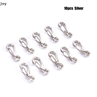 Jay 10pcs MINI SPRING BACKPACK clasps ปีน carabiners พวงกุญแจตั้งแคมป์ตะขอ