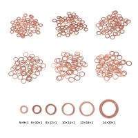 10/20/50PCS Solid Copper Washer Flat Ring Gasket Sump Plug Oil Seal Fittings Washers Fastener Hardware Accessories